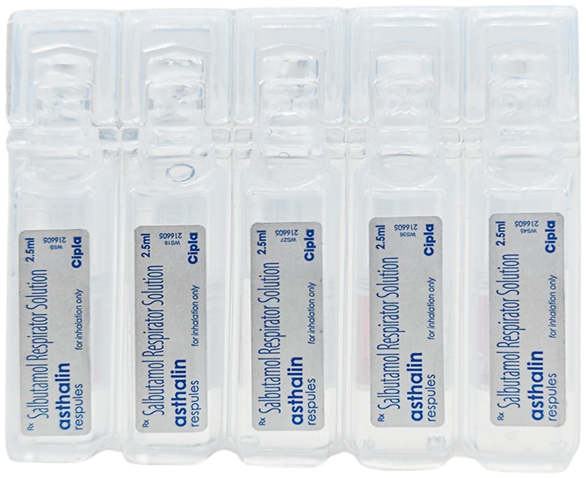 ASTHALIN RESPULES 2.5ML 1S