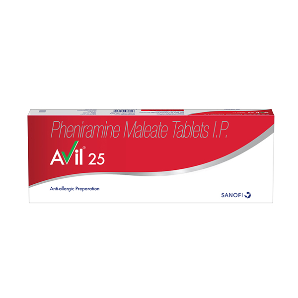 Avil Tab 25mg 15s