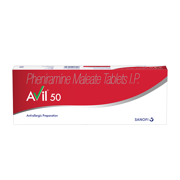 Avil Tab 50mg 15s
