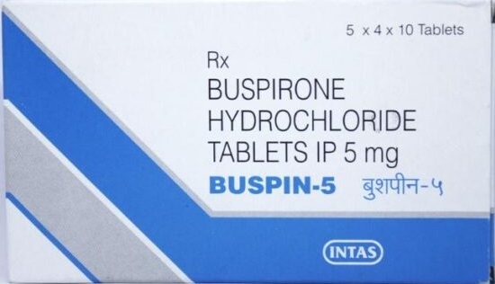 Buspin Tab 5mg 10s