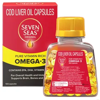Seven Seas Original Cod Liver Oil Capsule - 100 Capsules