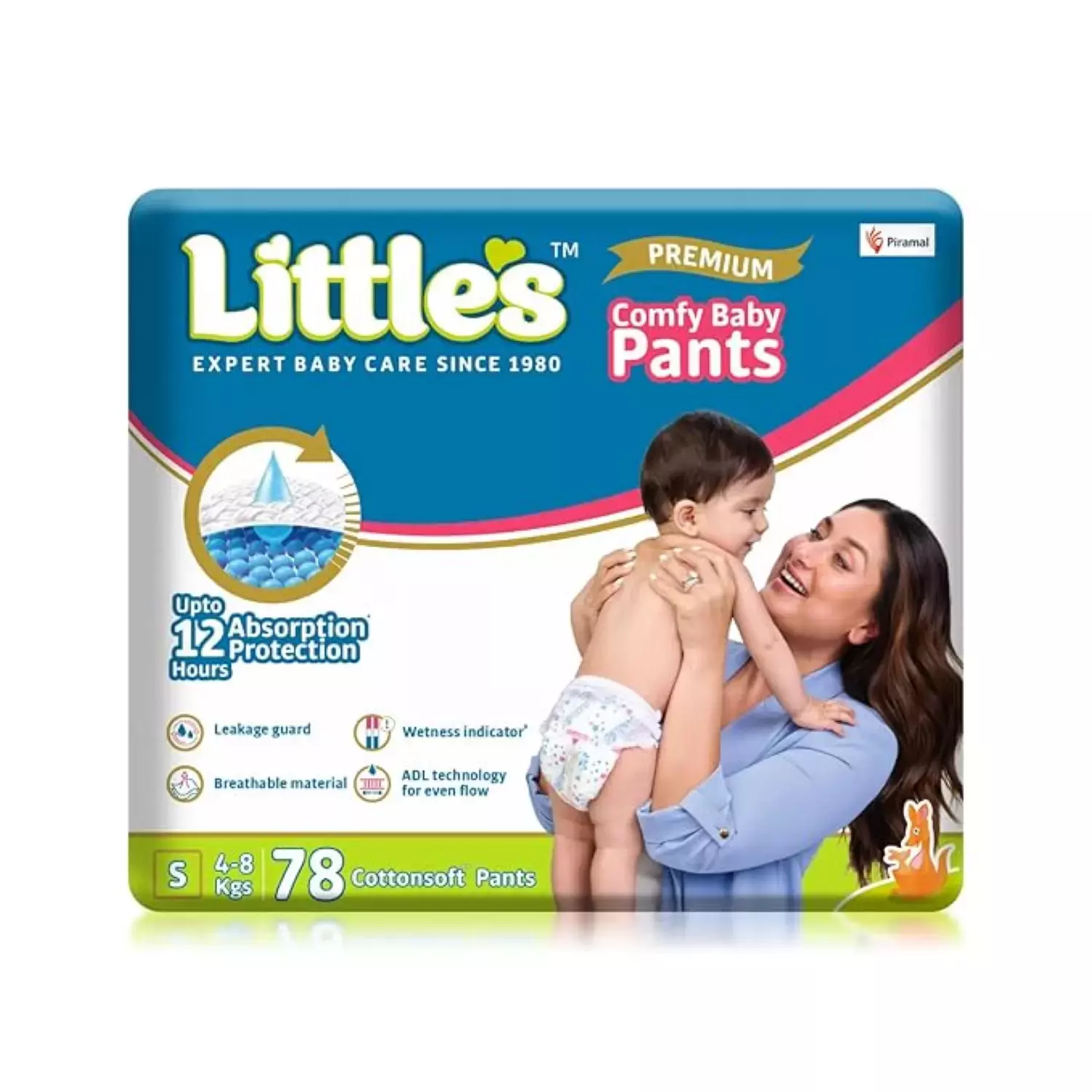 Littles Comfy Baby Pants S 10s