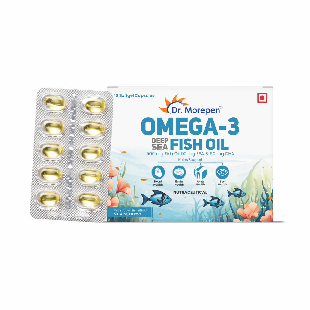 Dr. Morepen Fish Oil Omega3 500mg