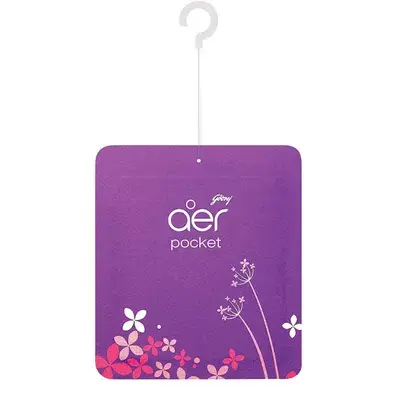 Godrej Aer Power Pocket Lavender Bloom Bathroom Fragrance 10gm
