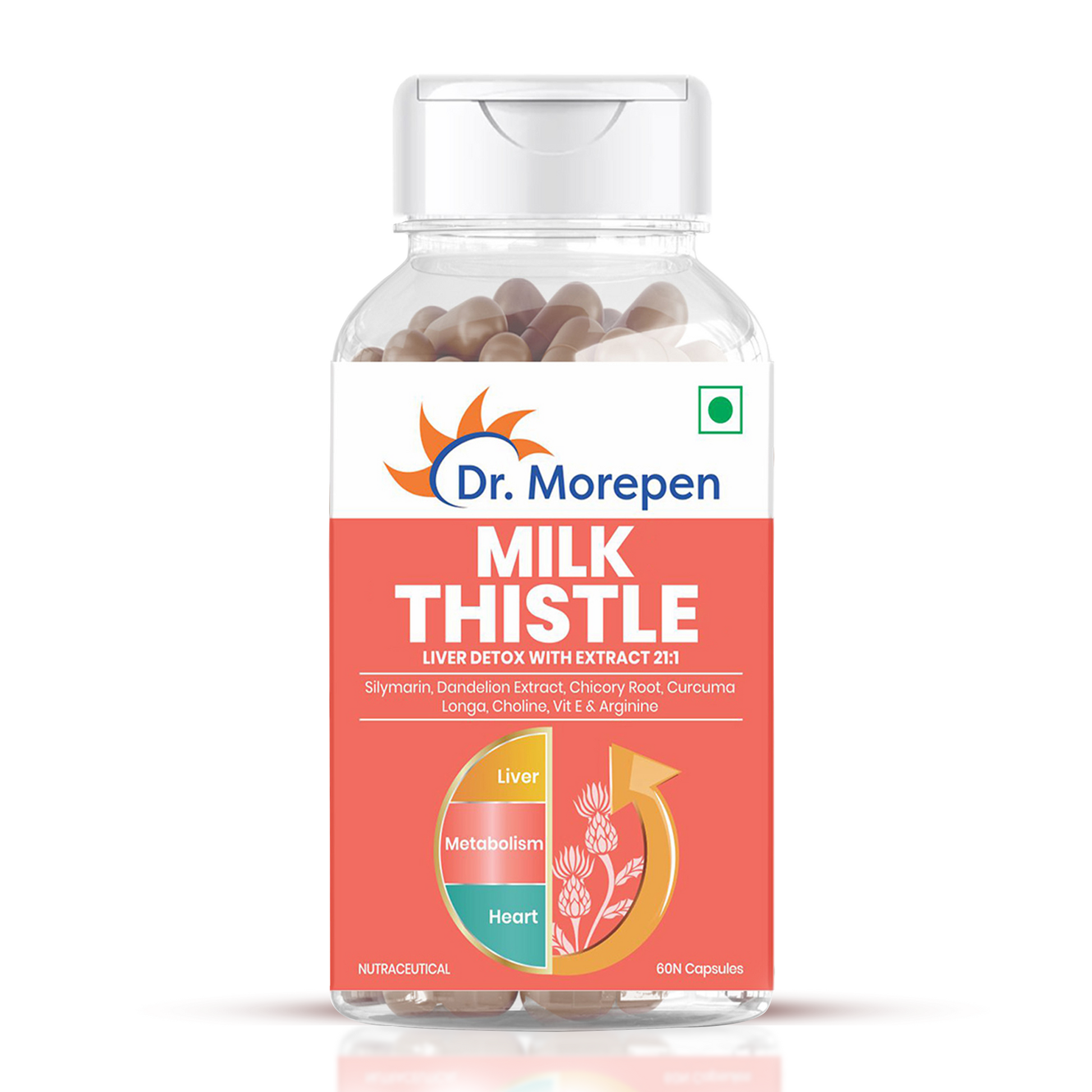 Dr. Morepen Muscle Food Milk Thistle Capsule