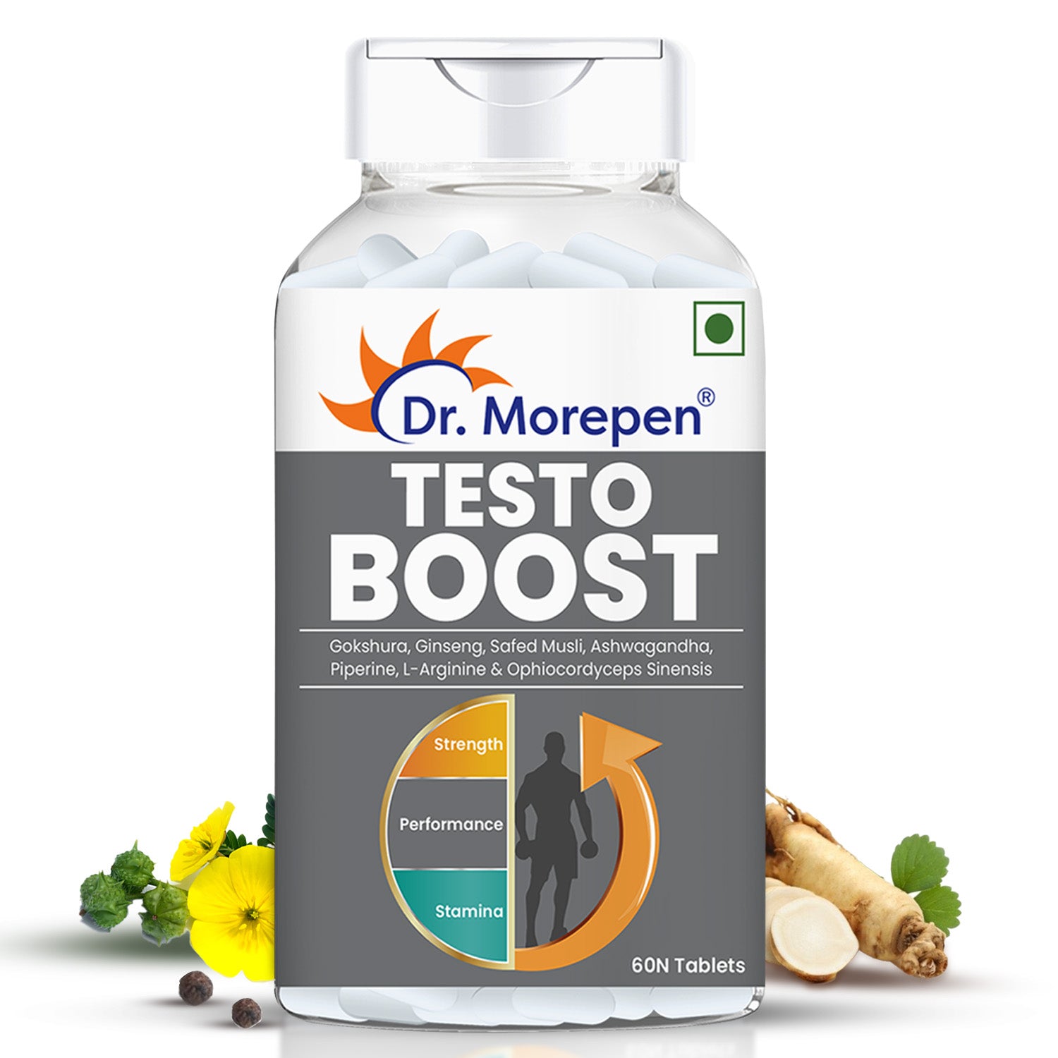 Dr. Morepen Muscle Food Testo Booster Tablet
