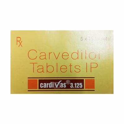 Cardivas 3.125 Tablet 15s
