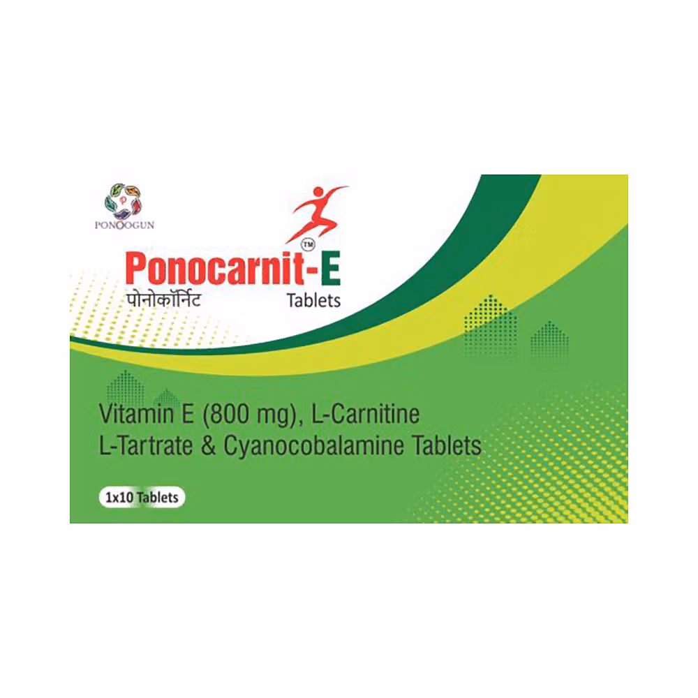 Ponocarnit E Tab 800 mg 10S