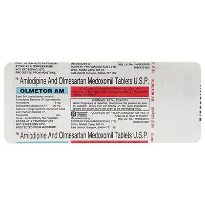 Olmetor AM Tab 20 Mg 10S