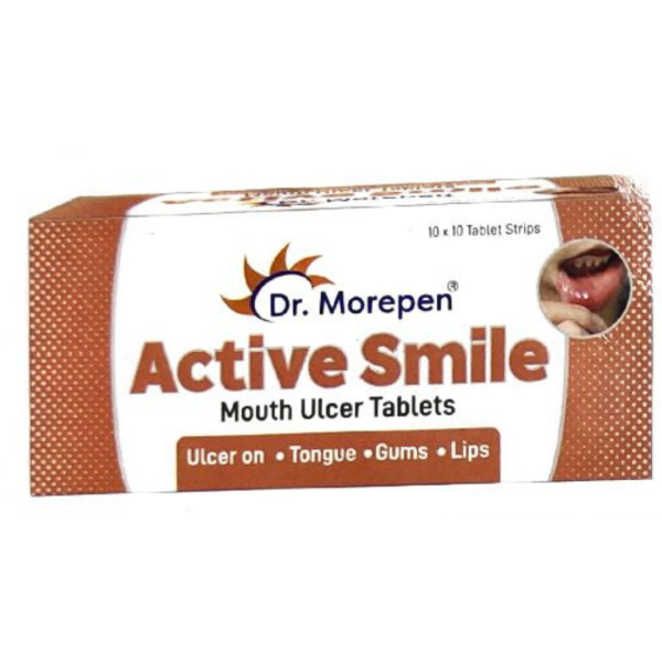 DR.MOREPEN ACTIVE SMILE TOOTH PAIN TAB 10S