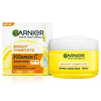Garnier Bright Complete Serum Cream SPF40 45gm