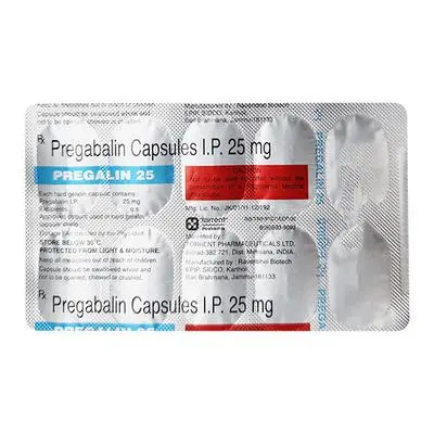 Pregalin Cap 25 Mg 10S