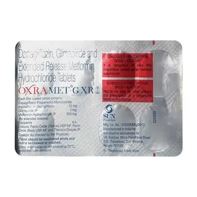 Oxramet G XR Tab 10/1/500 Mg 7S