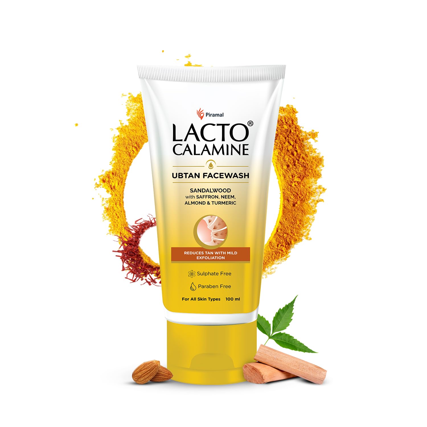 Lacto Calamine Ubtan Face Wash 100gm