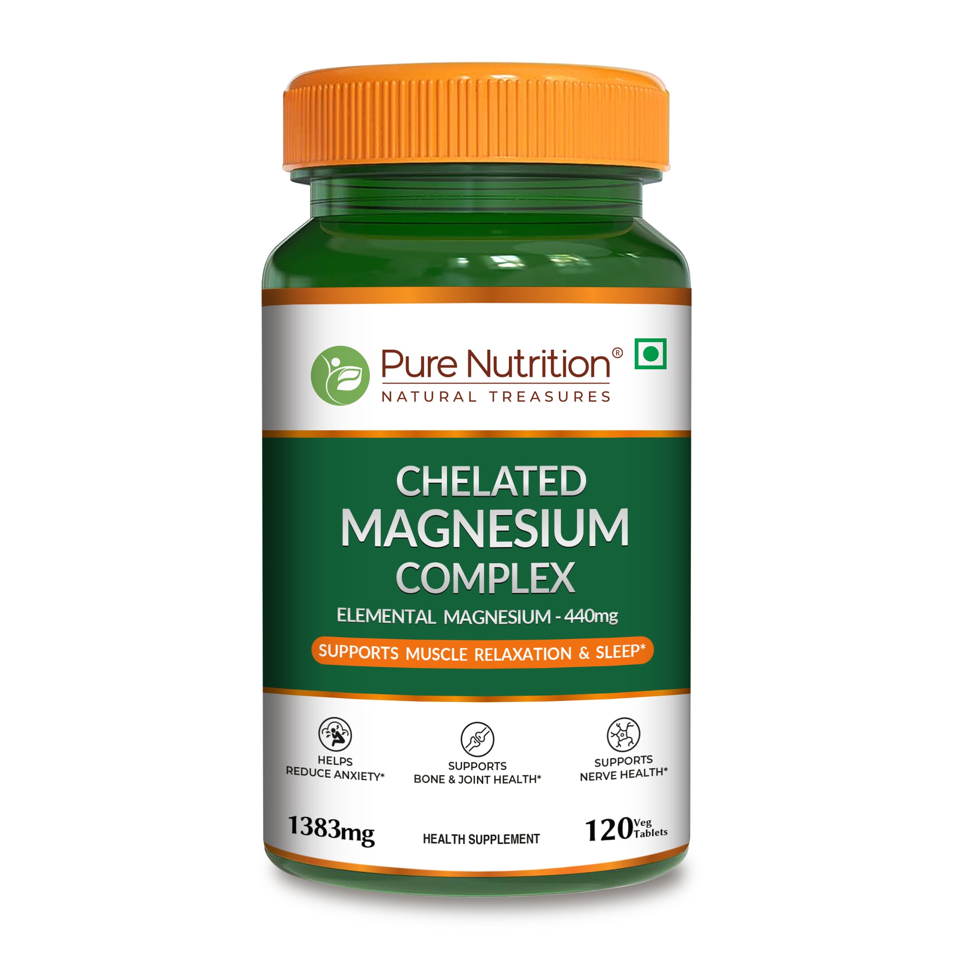 Pure Nutrition Chelated Magnesium Complex Tablet 120s