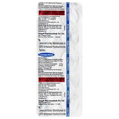 Levotac-Max Tab 10s