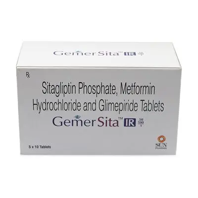 Gemer Sita IR Tablet 50mg/1mg/500mg 10s