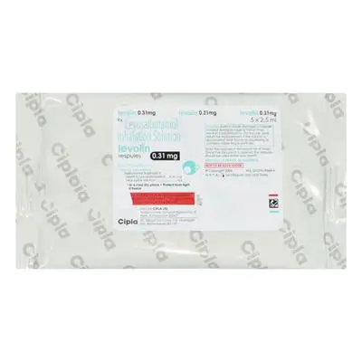 Levolin 0.31mg Res 2.5ml 6s