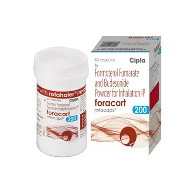 Foracort Rotacaps 200Mcg 60S