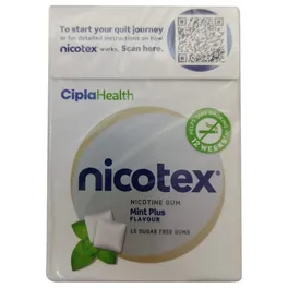 Nicotex 4mg mint plus sugar free Lozenges 15S