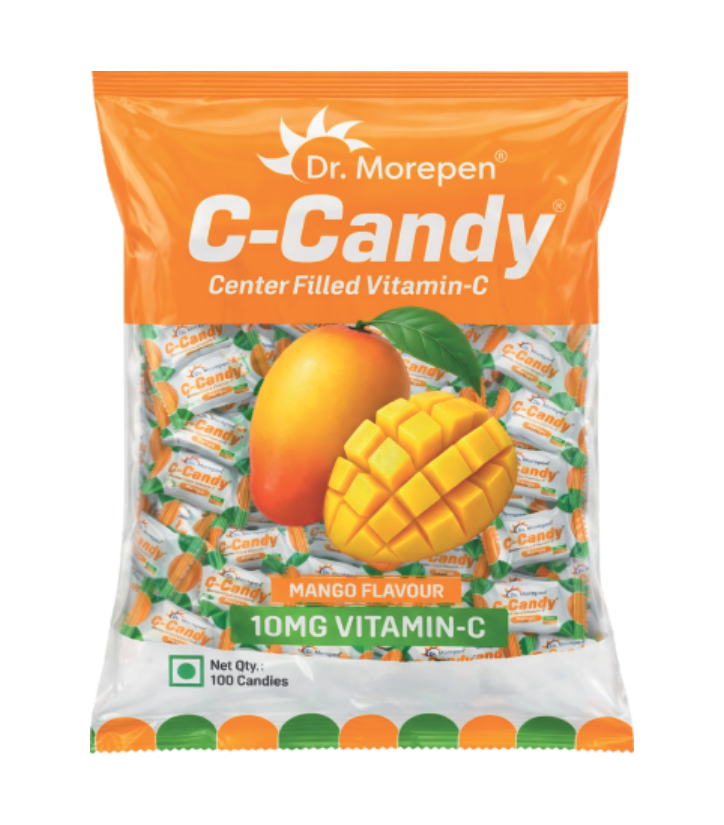 Dr Morepen C Candy Mango Pouch 100S