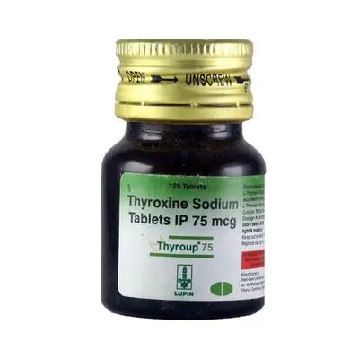 Thyroup Tablet 75 mg 120s