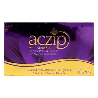 Aczip Soap 75gm