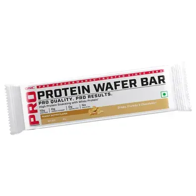 GNC PP PROTEIN WAFER PEANUT BUTTER Bar 40gm 1s