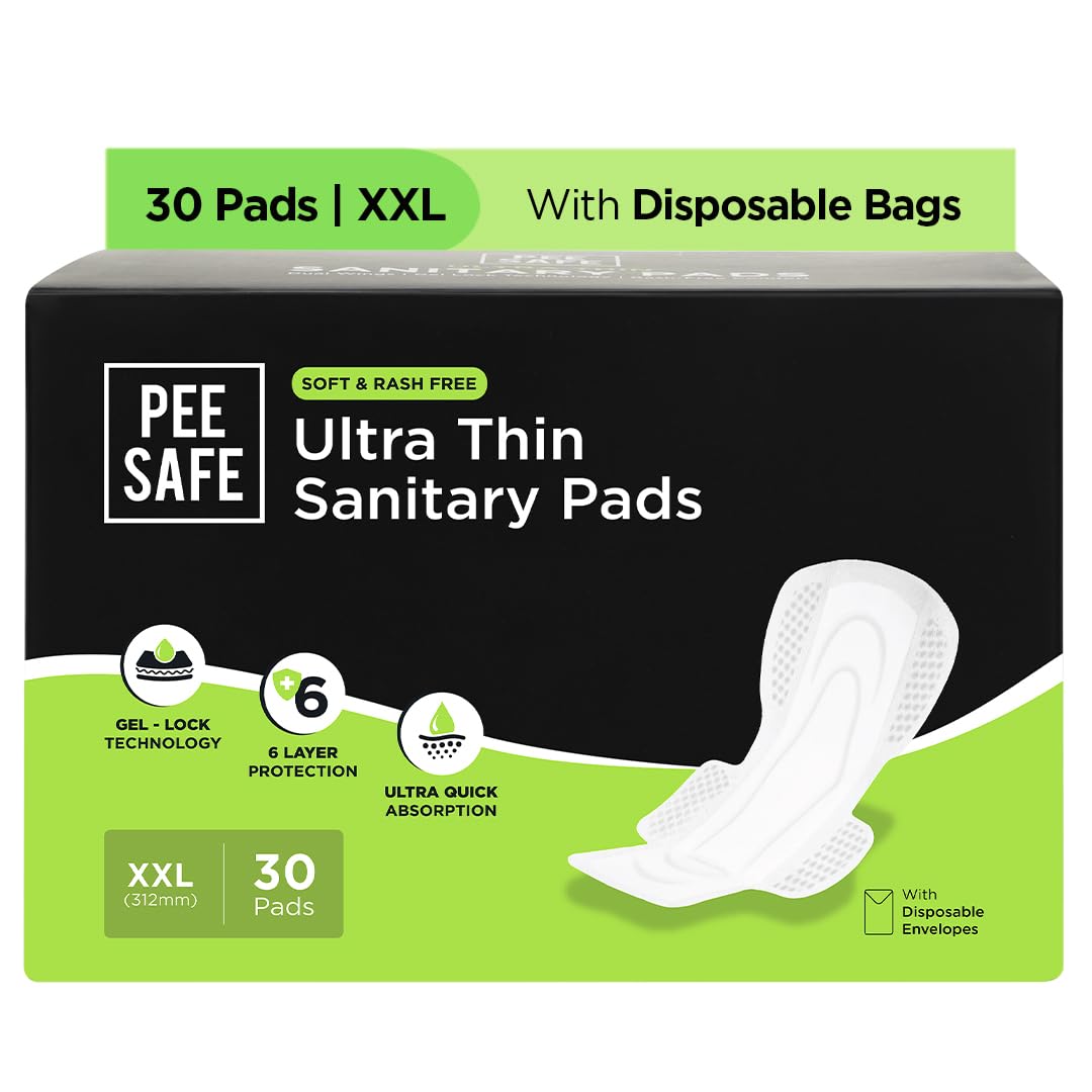Pee Safe Ultra Thin Sanitary pads 30s