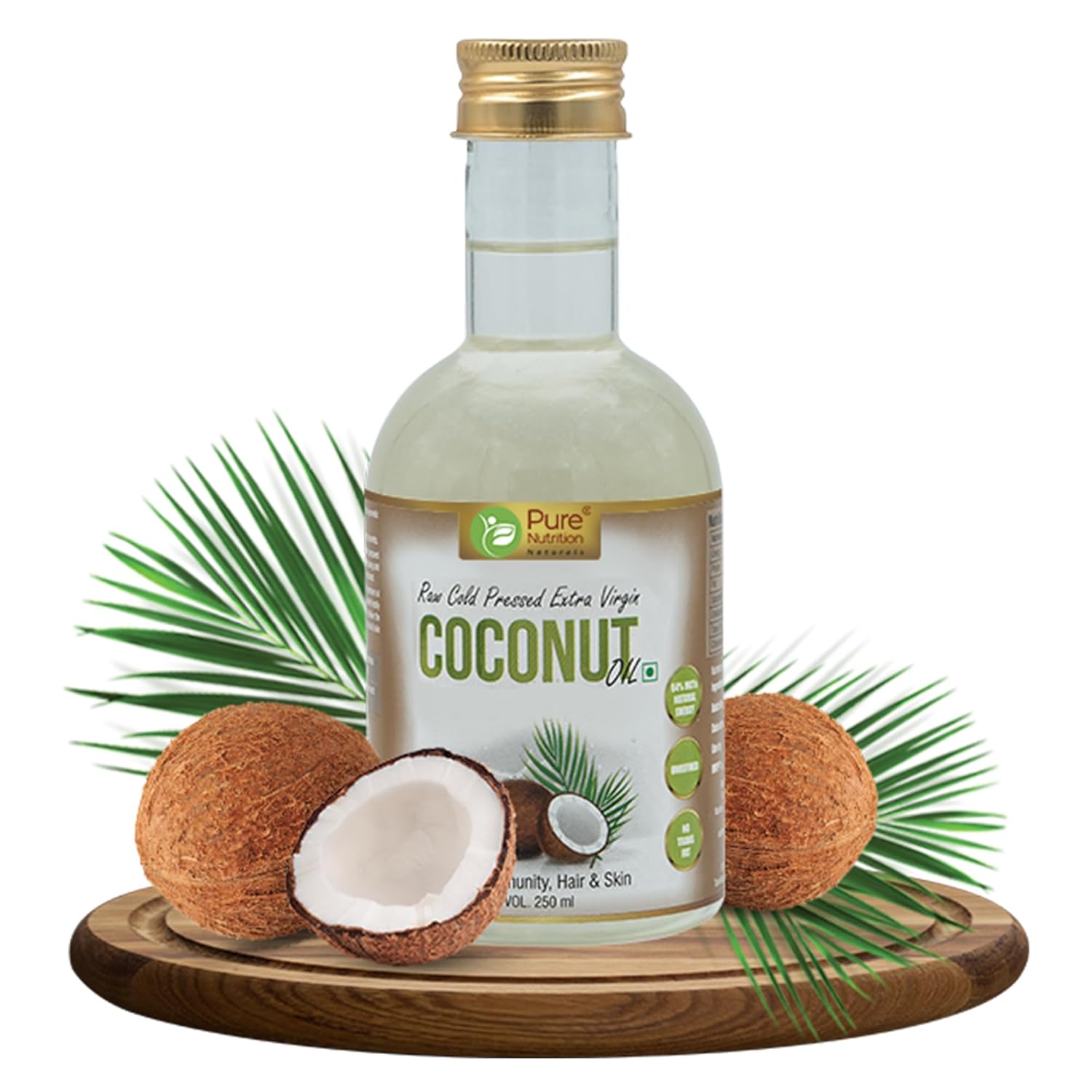 Pure Nutritionn Virgin Coconut Oil Pet Bottle 250 ml