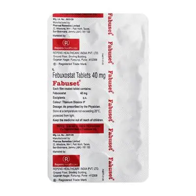 Febuset Tablet 40 mg 10s