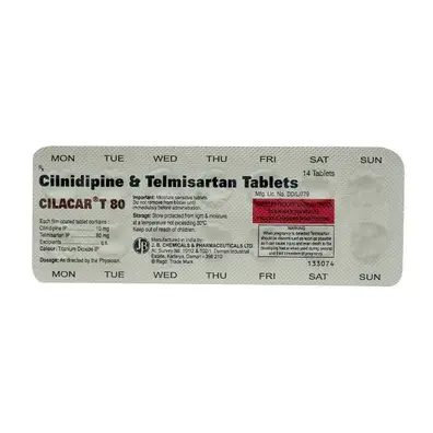 Cilacar T Tablet 80/10 mg 15s