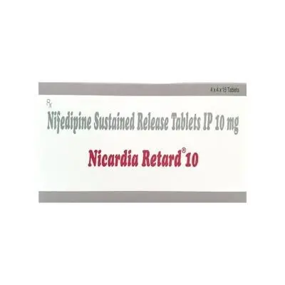 Nicardia Retard Tab 10Mg 10s