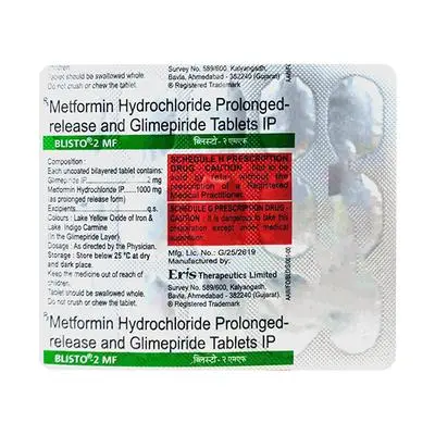 Blisto MF Tab 2mg 15S