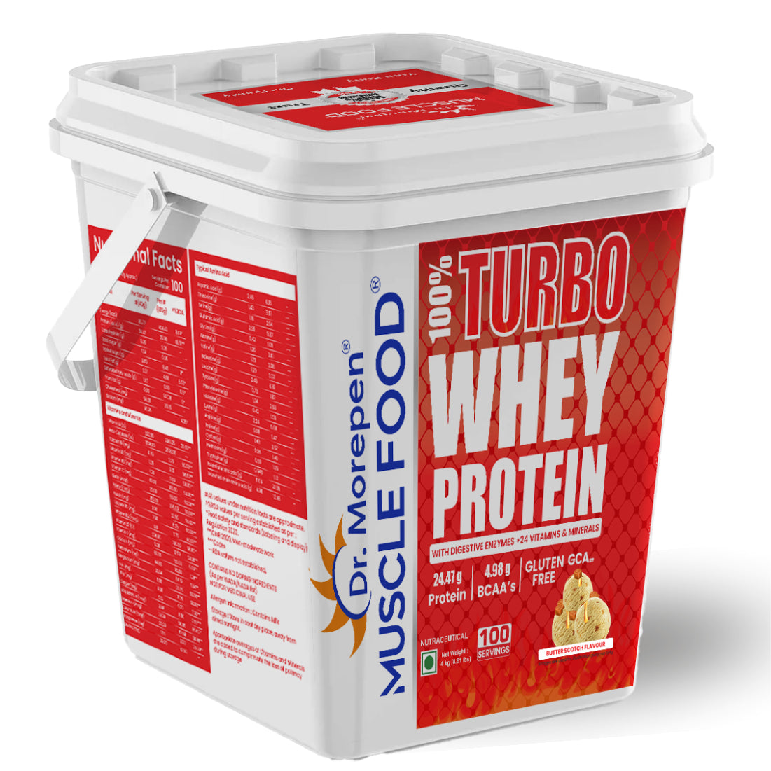 DR Morepen Turbo Whey Butter Scotch 4kg