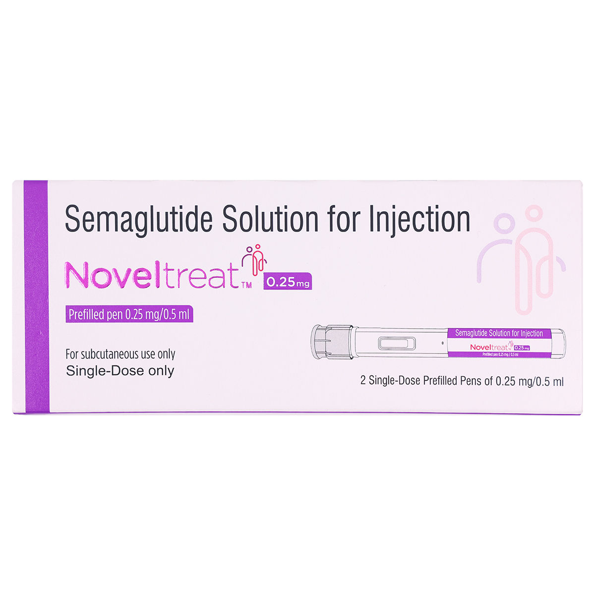Noveltreat 0.25mg Pre-filled Pen combipack