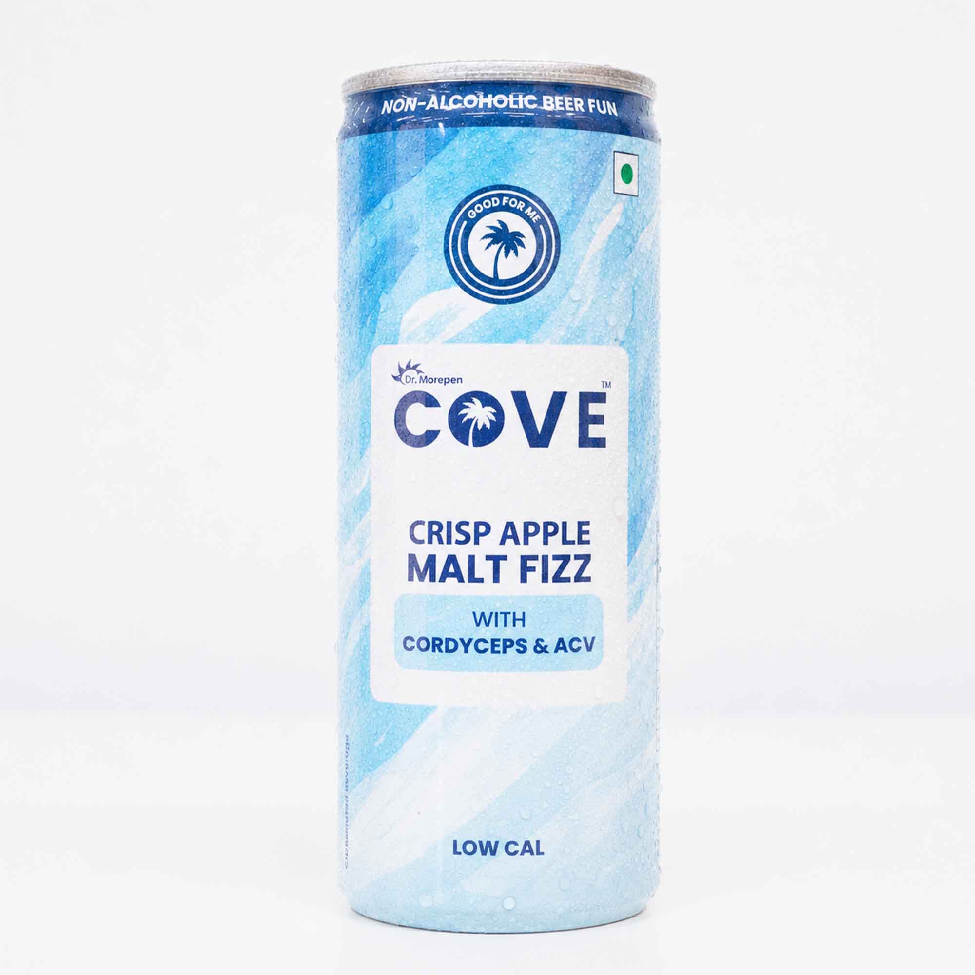 Dr.Morepen Cove Crisp Apple Malt Fizz with Cordyceps & ACV low cal