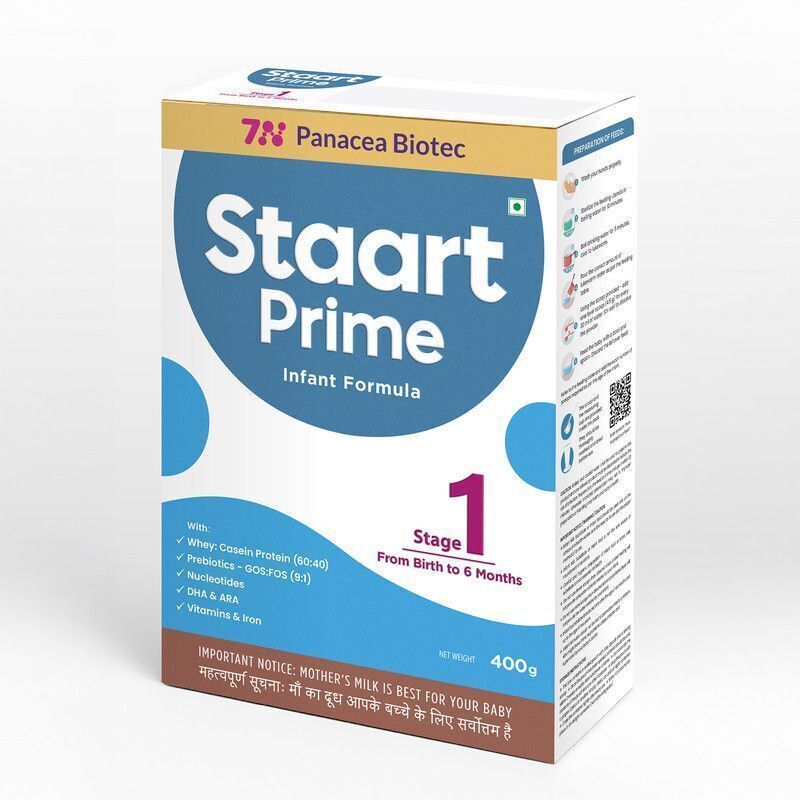 Staart Prime Infant Formula Powder Stage 1 400gm