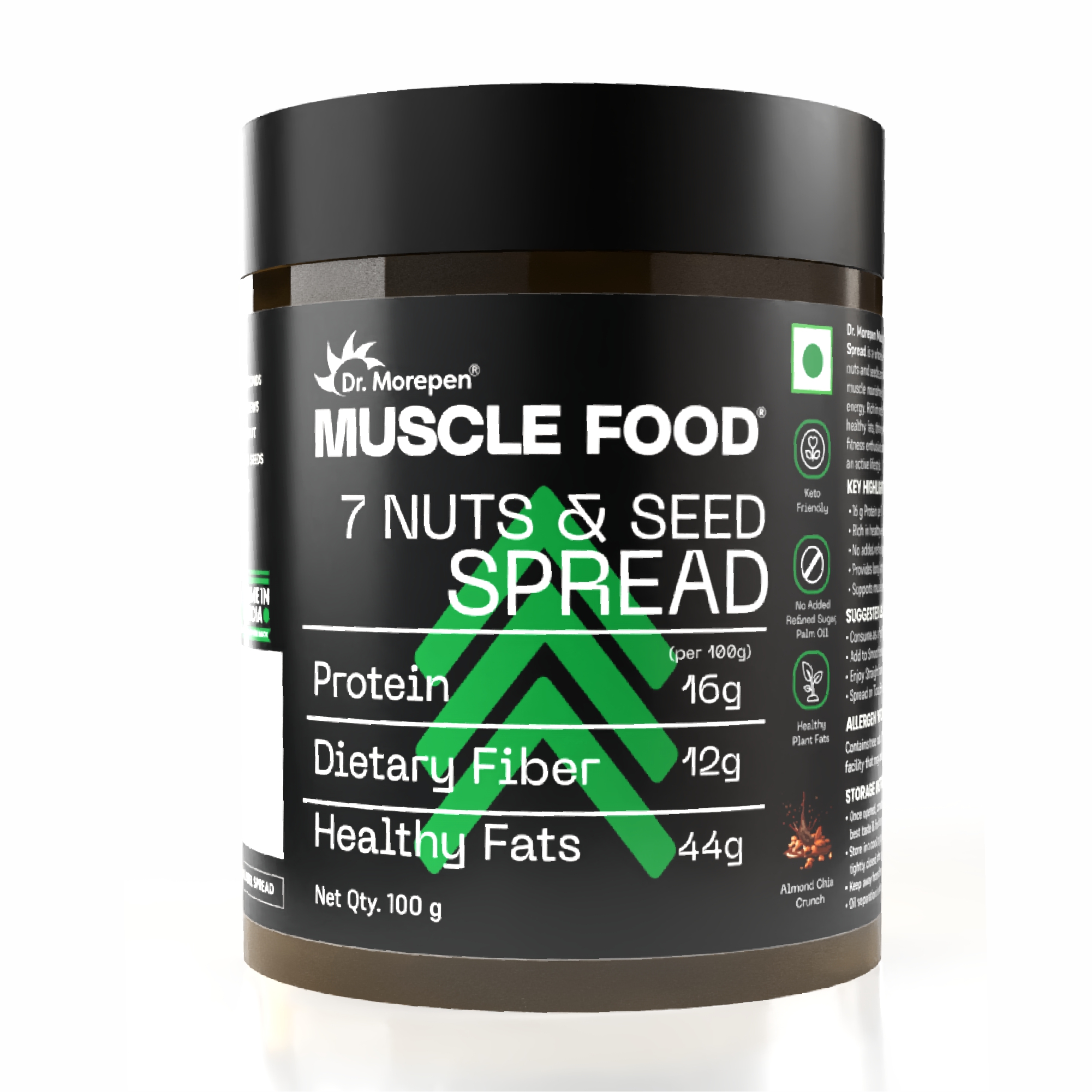 Dr.Morepen Muscle Food 7 Nut and Seed spread 100g