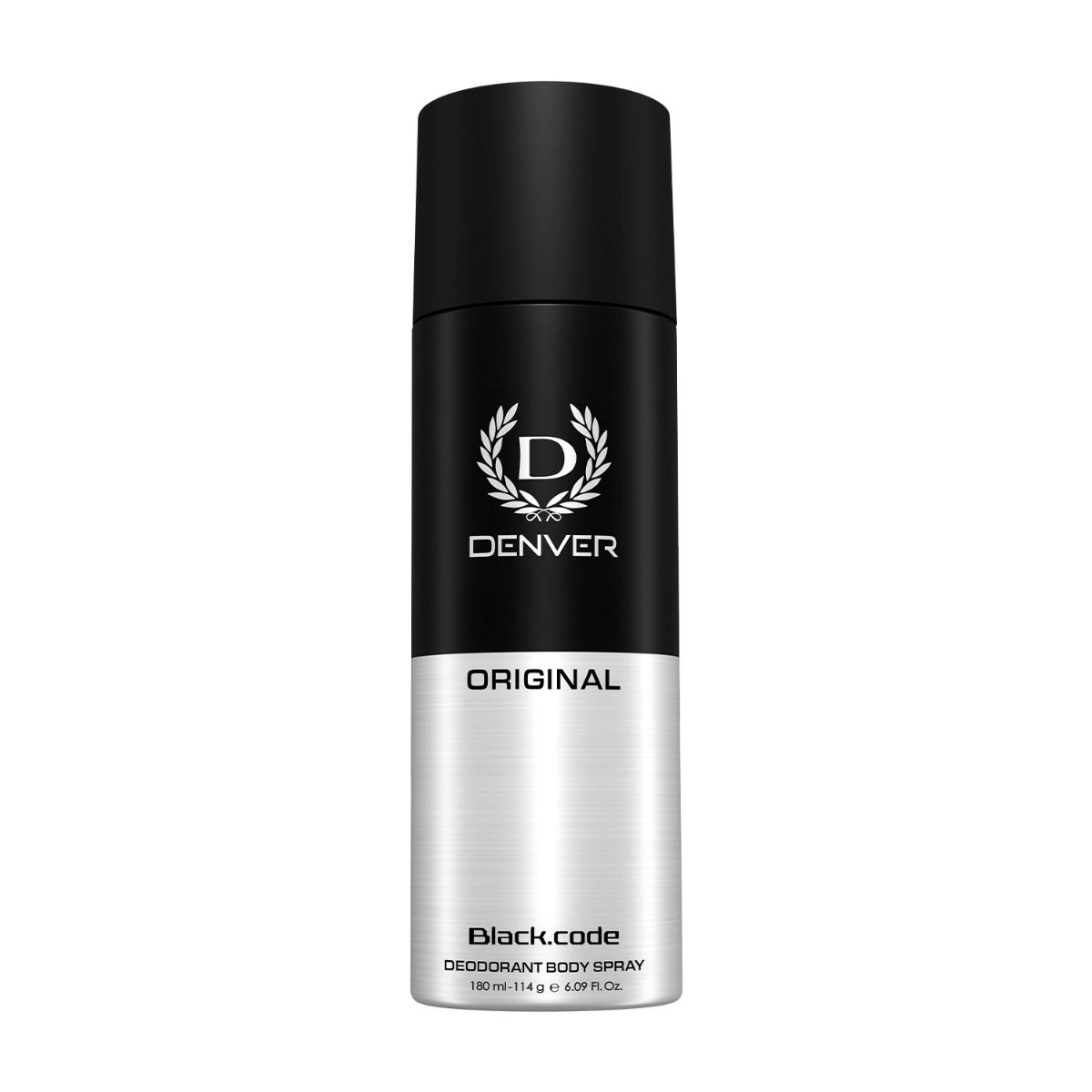 Denver Black Code Deodorant Body Spray, 150 ml