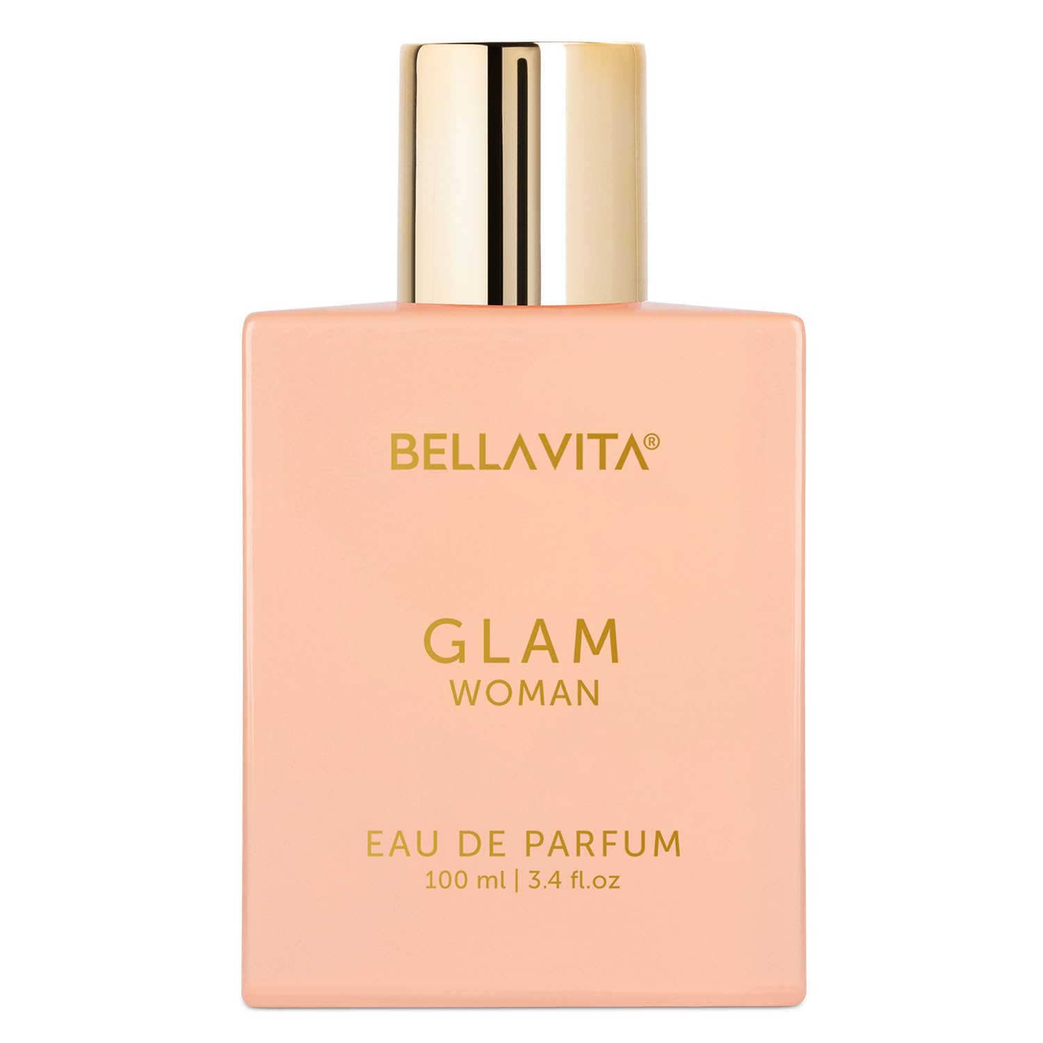 Bella Vita Luxury GLAM | Long Lasting Perfume for Woman | EDP 100ml | African Orange, Jasmine & Patchouli