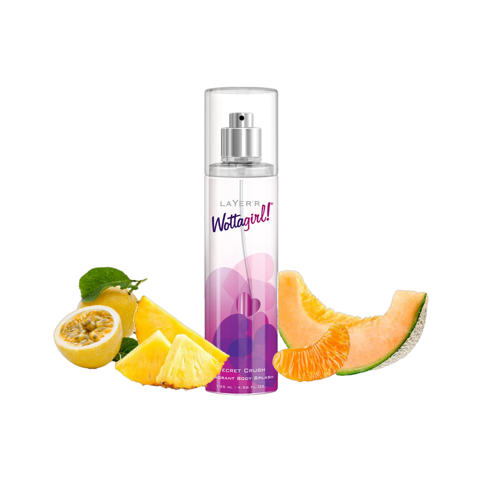 LAYER'R SECRET CRUSH Body Mist Long Lasting Fragrance Body Spray - For Women (135 ml)