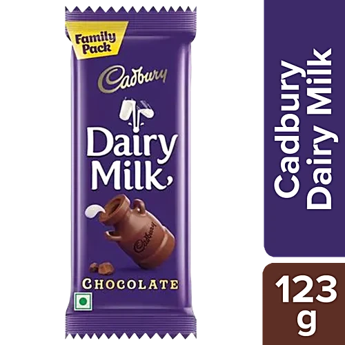 Cadbury Dairy Milk Big B Chocolate Bars 123gm