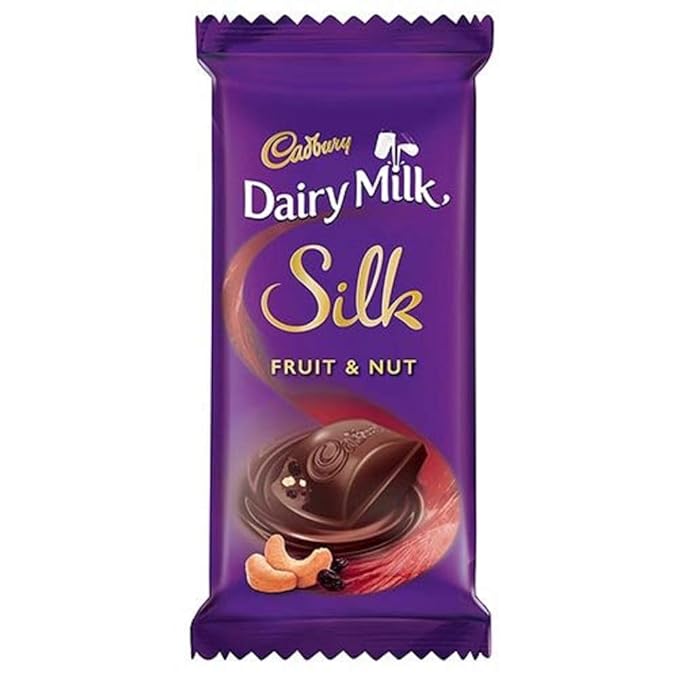 Cadbury Dairy Milk Chocolate Bar Silk Fruit & Nut 55g 55g