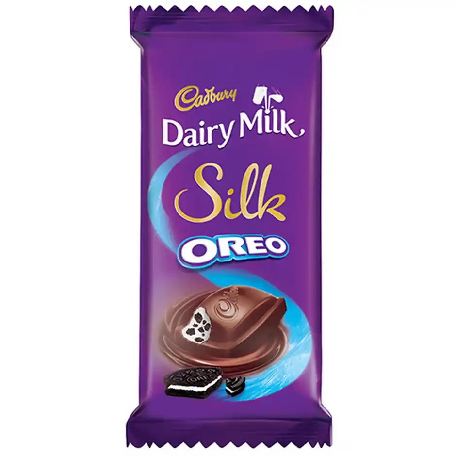 Cadbury Dairy Milk Silk Oreo Chocolate Bar 60g 60g