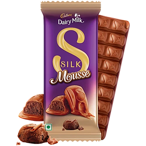Cadbury Dairy Milk Chocolate Bar Silk Mousse 50gm 50gm