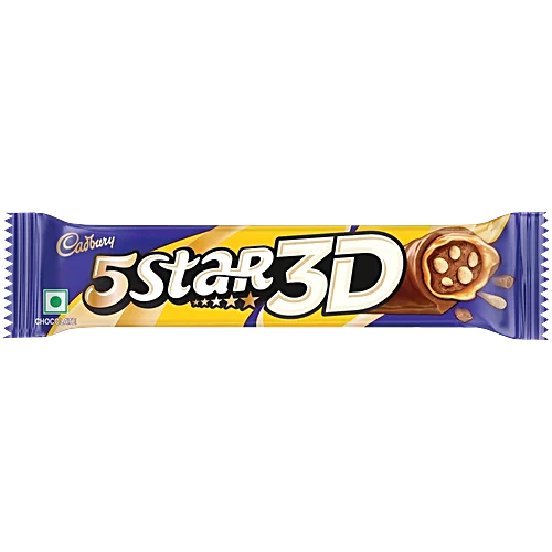 Cadbury 5 Star 3D Chocolate 40gm 40gm