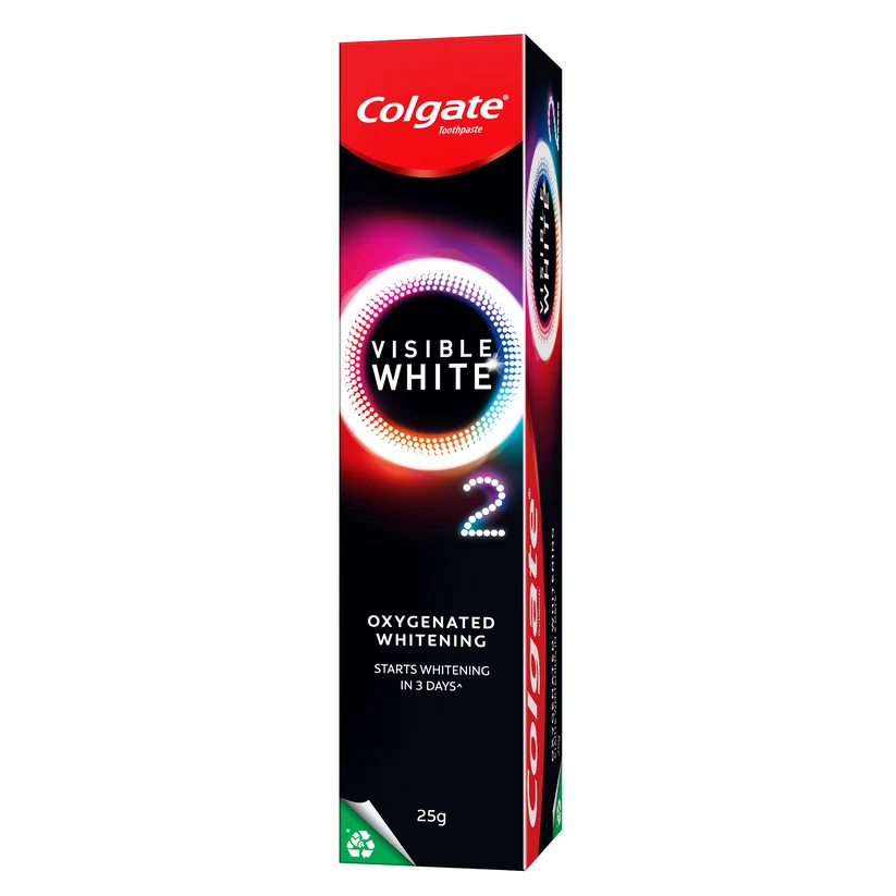 COLGATE VISIBLE WHITE O2 25GM 25GM