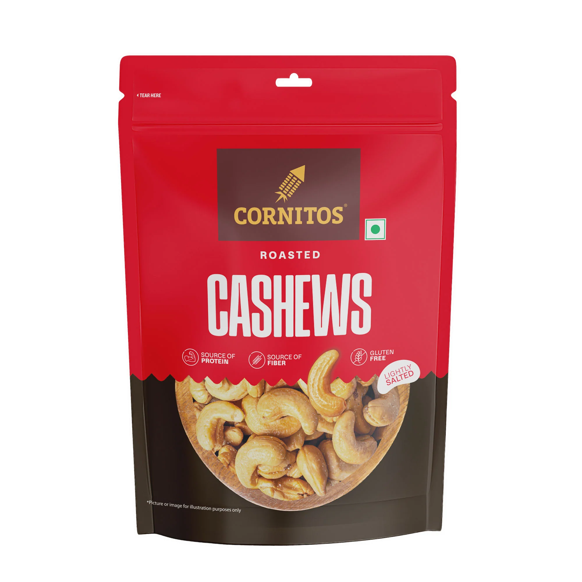 Cornitos Roasted Cashew Salte 110GM