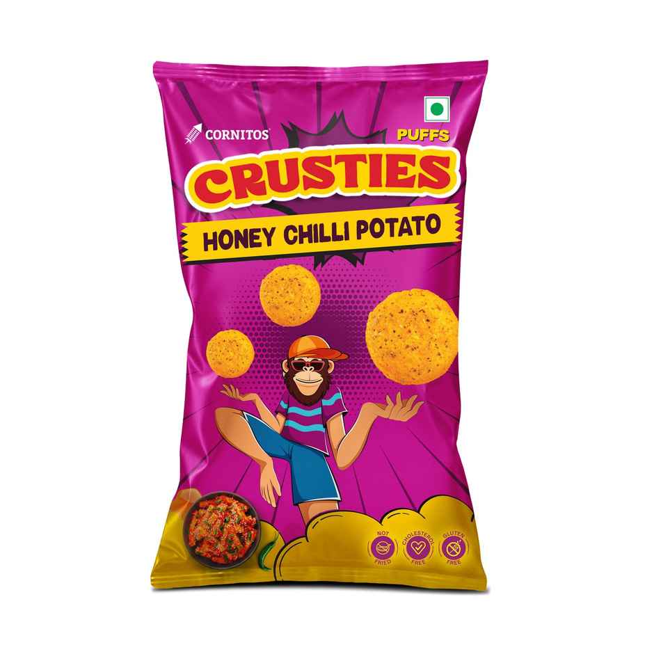 Crusties Honey Chilli Potato 50GM